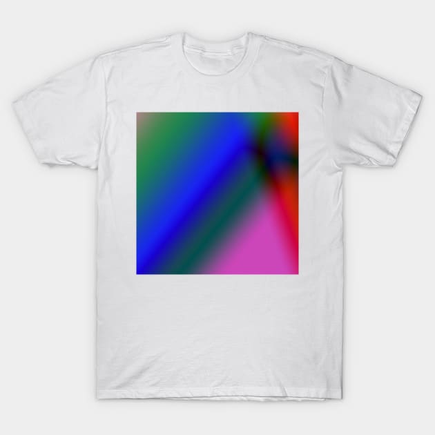 red blue green texture abstract T-Shirt by Artistic_st